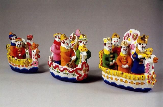 Пенкина З.В. Три игрушки «Корабль». 1973